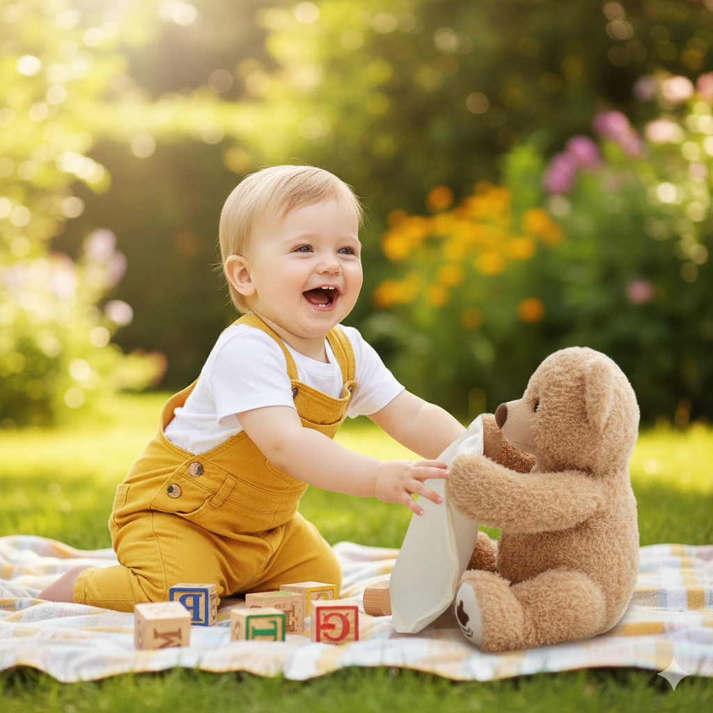 PeekaBear™ - The Cuddly Friend That Plays Peek-A-Boo With You