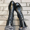 Black Knee High Leather Boots - Stylish Comfort for Every Occasion