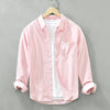Noah Linen Blouse - Breathable Summer Tops for Women with Casual Elegance