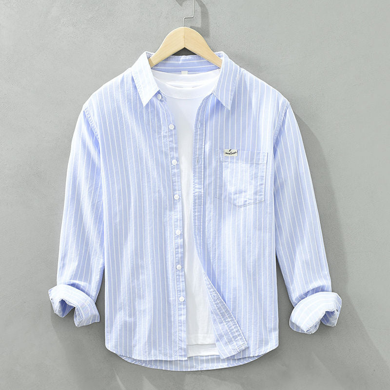 Variant image for Noah Linen Blouse - Breathable Summer Tops for Women with Casual Elegance-19