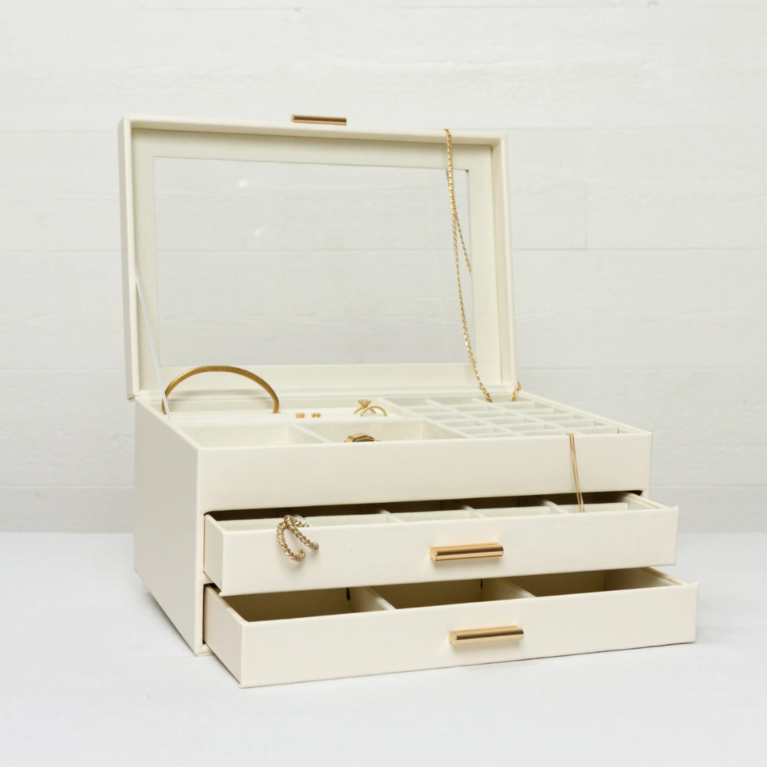 Large Luxury Jewelry Box - Organize Your Jewelry