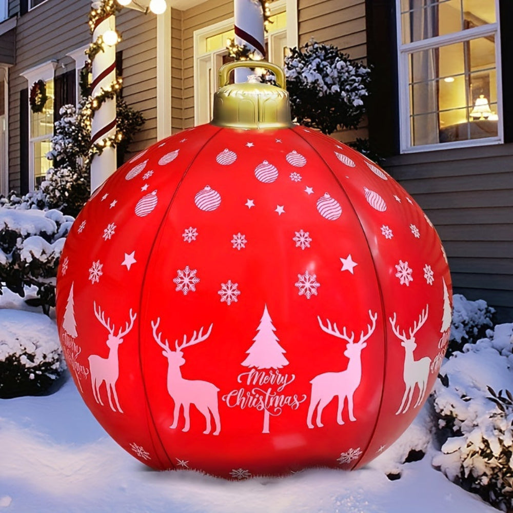 Christmas Inflatables Outdoor Decorations Large Yard Holiday Ball