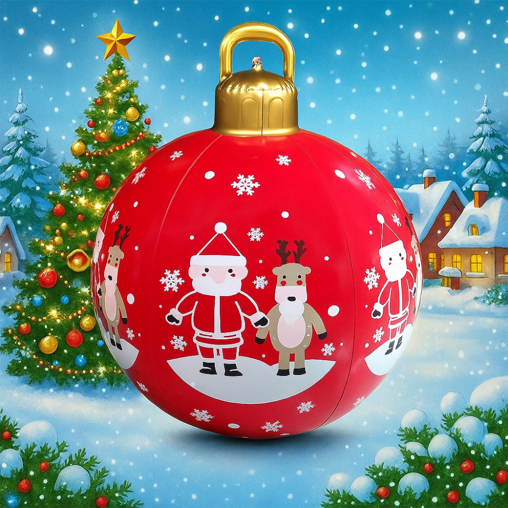 Christmas Inflatables Outdoor Decorations Large Yard Holiday Ball