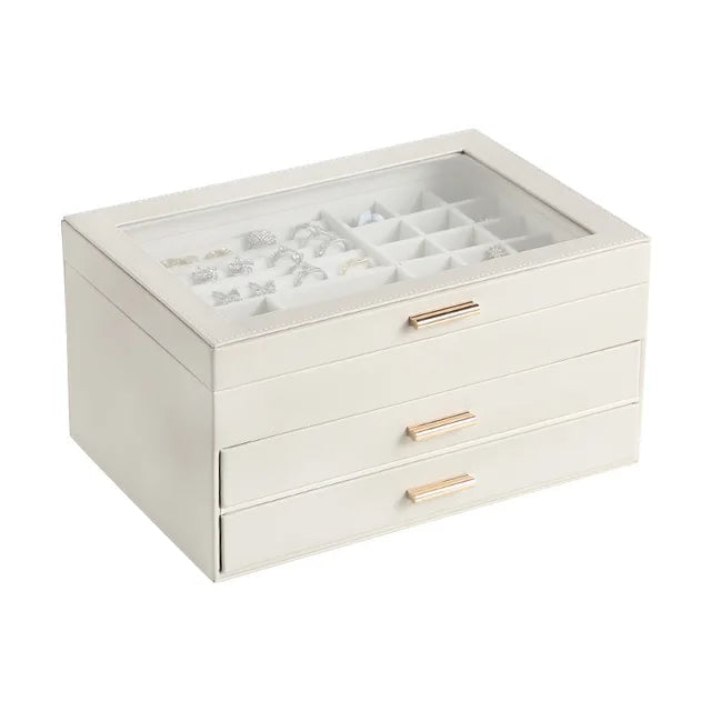 Large Luxury Jewelry Box - Organize Your Jewelry