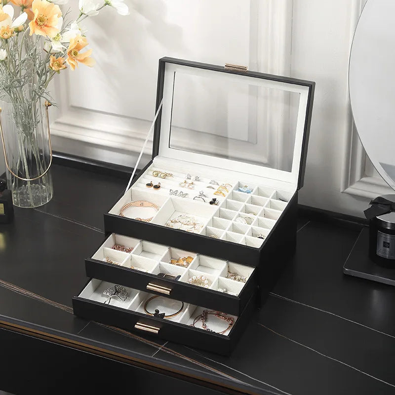 Large Luxury Jewelry Box - Organize Your Jewelry