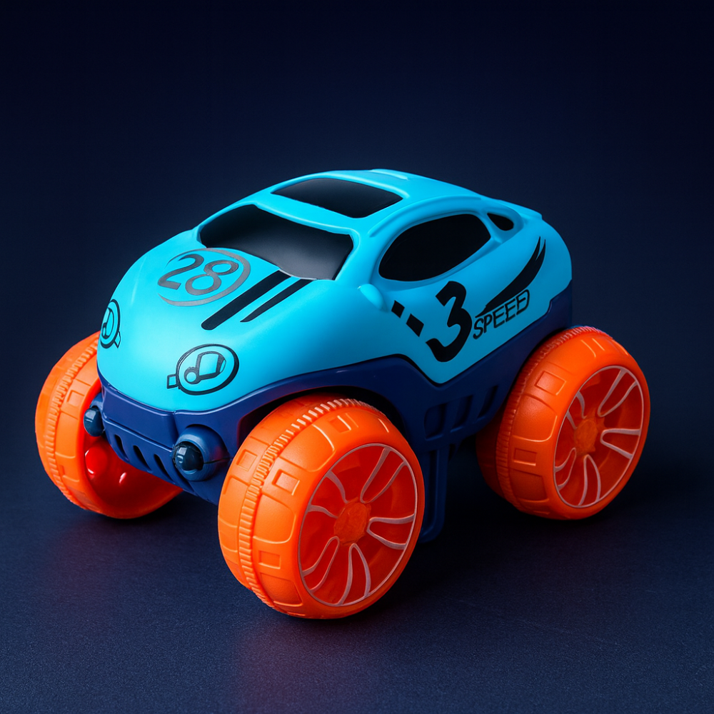 Kids Toys Race Track Car Set Flexible Loop Stunt Racing Game