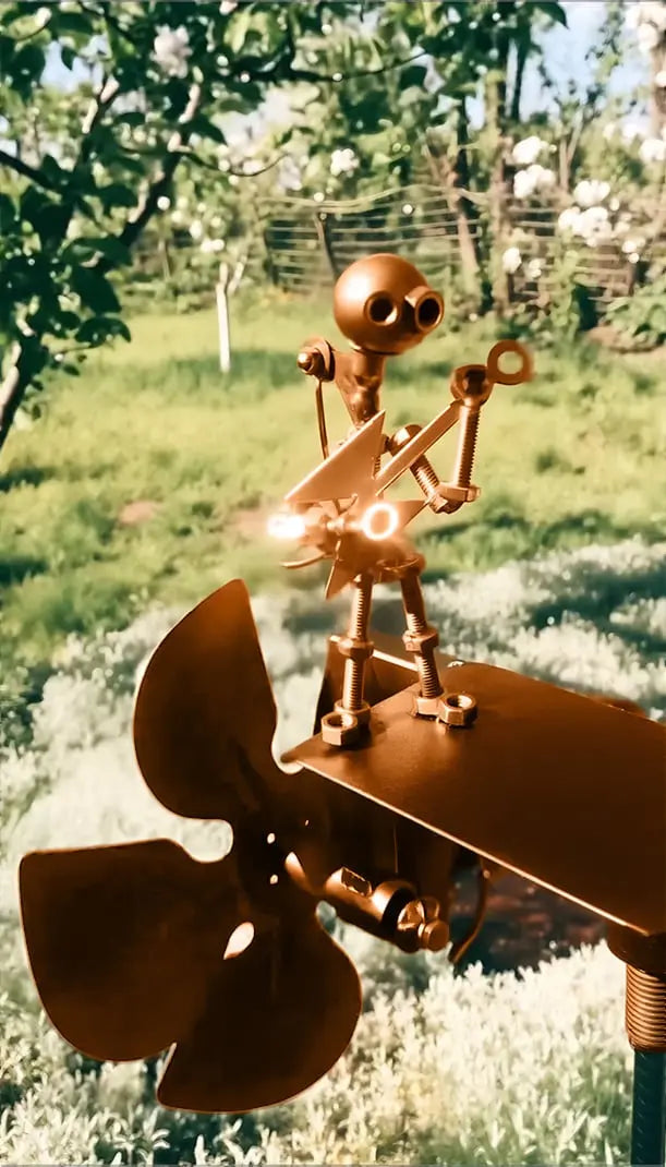 RockBeater Pro™ - The Handmade Garden Drummer That Never Stops Playing (+ FREE Mystery bonus)