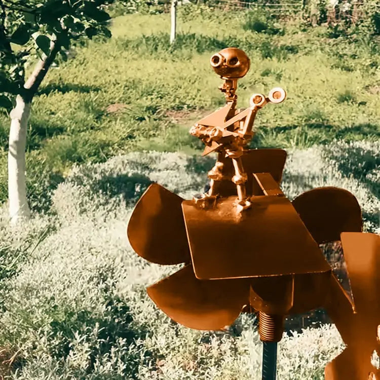 RockBeater Pro™ - The Handmade Garden Drummer That Never Stops Playing (+ FREE Mystery bonus)