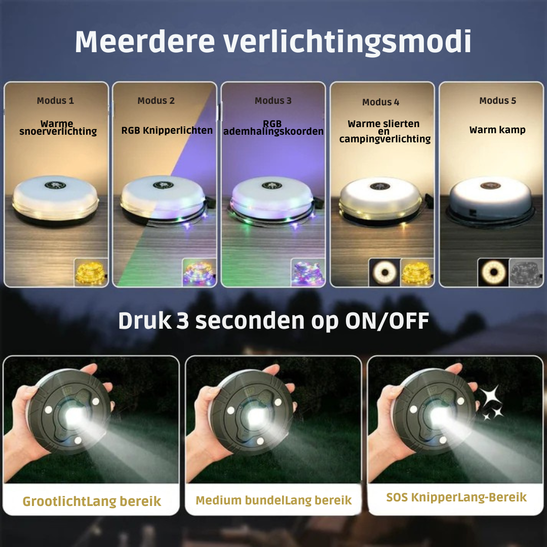 CampGlow™ - 4-in-1 Camping Lantern With Power Bank That Lights Up Any Adventure (+ FREE Mystery bonus)