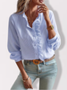 Elegant Long Sleeve White Blouse