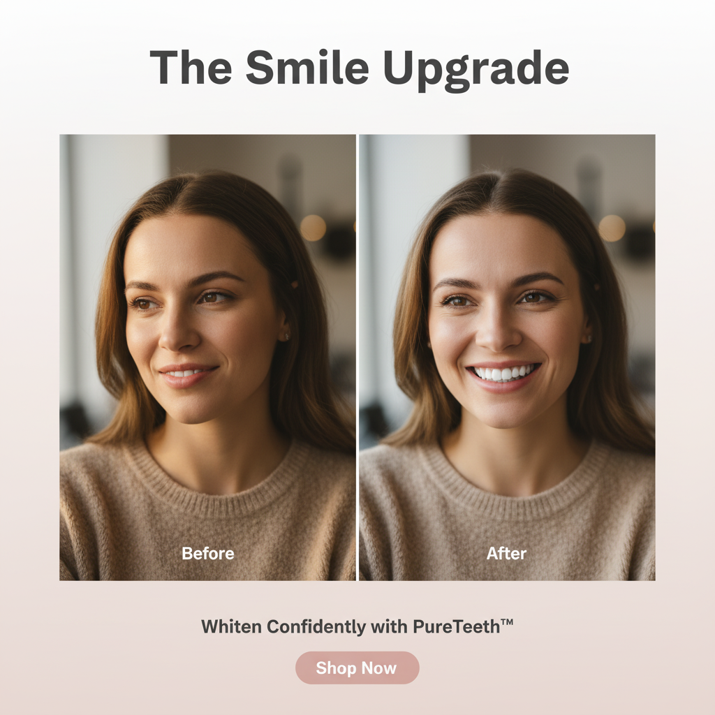 PureTeeth™ - Transform Yellow Teeth to Celebrity White in Just 7 Days (+ FREE Mystery bonus)