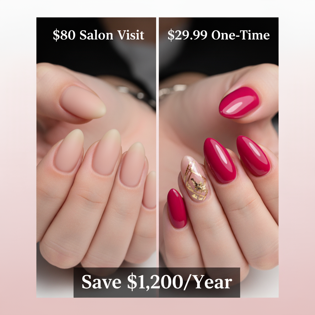 FlexGlow™ - Transform Your Nails Into Salon-Quality Masterpieces at Home (+ FREE mystery gift)