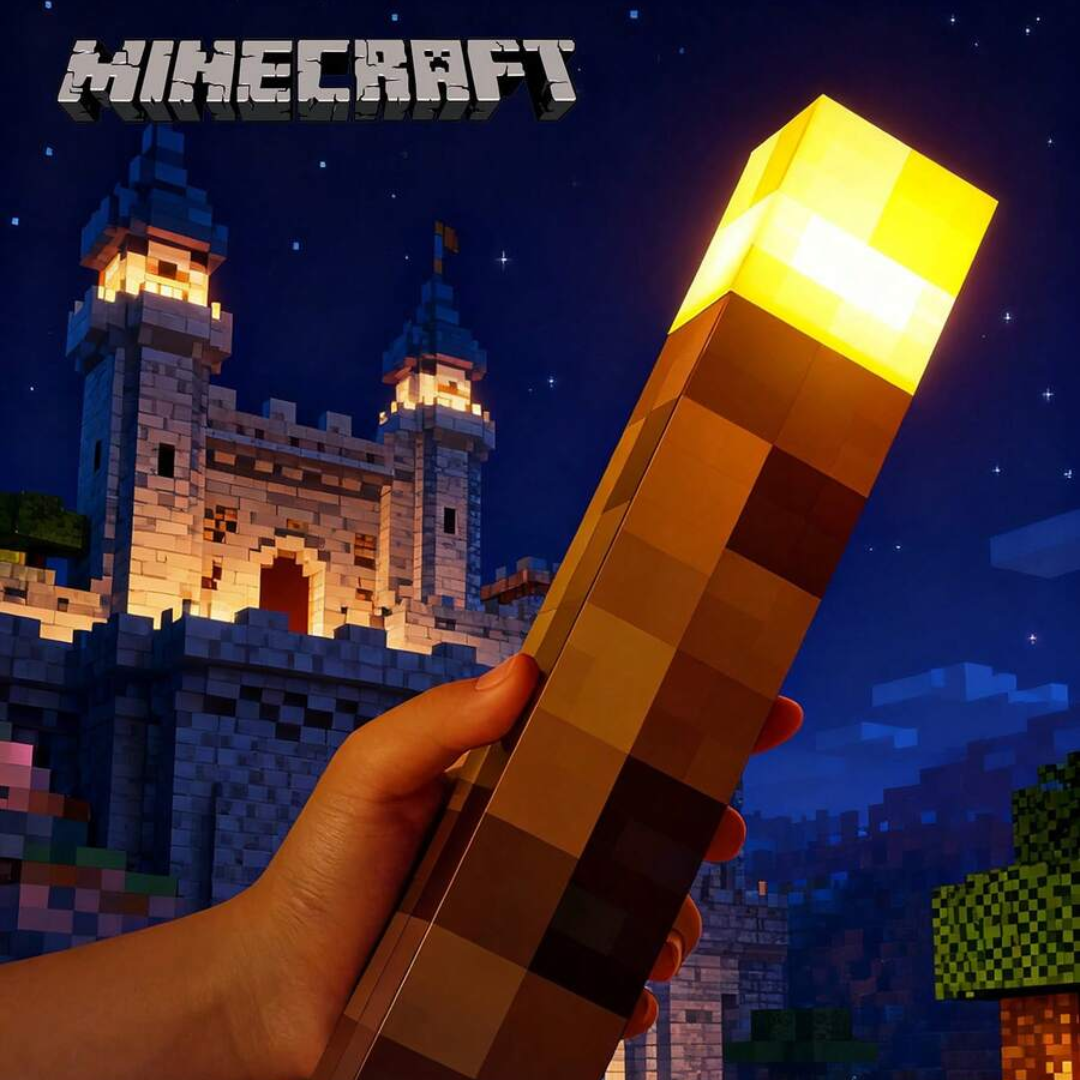 Real-Life Minecraft Torch | Brings Minecraft to Life!