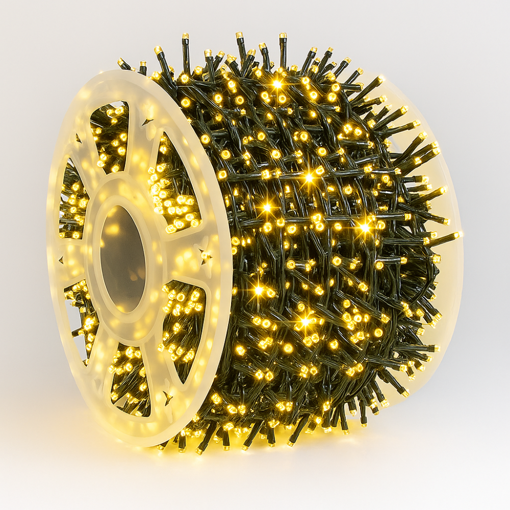 Outdoor Christmas Light USB Fairy String Reel Decoration