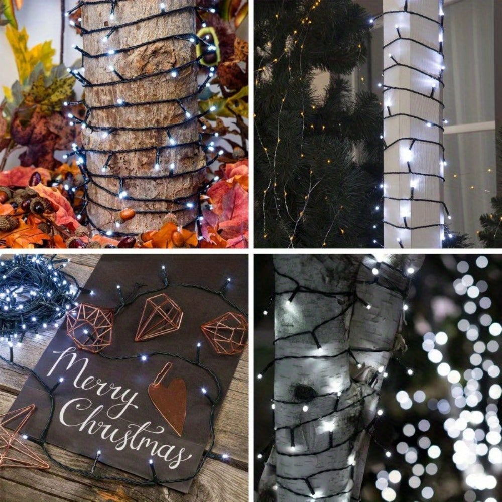 Outdoor Christmas Light USB Fairy String Reel Decoration