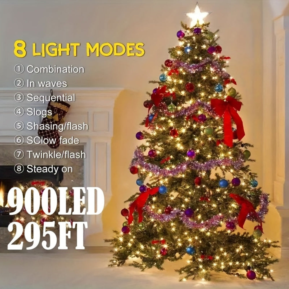 Outdoor Christmas Light USB Fairy String Reel Decoration