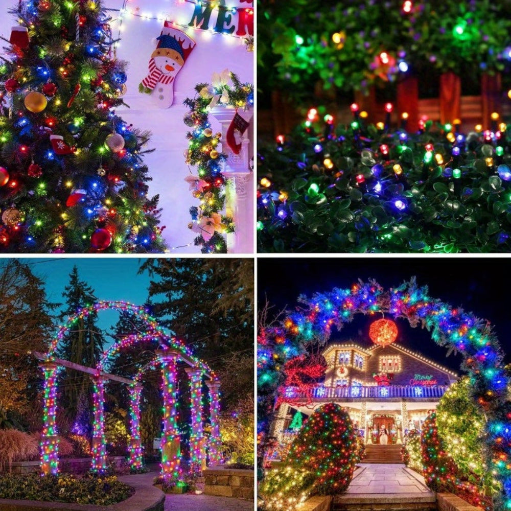 Outdoor Christmas Light USB Fairy String Reel Decoration