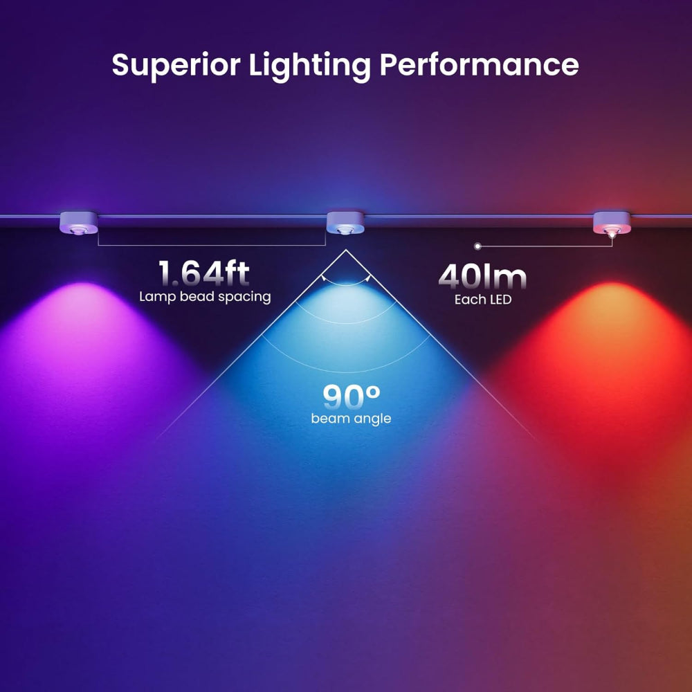 Outdoor Light Smart RGB Permanent House Roof Lighting Set