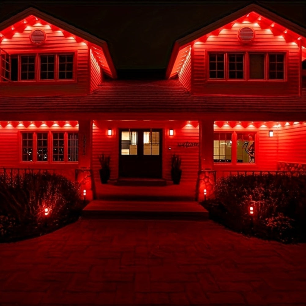 Permanent Christmas Lights RGB Waterproof Outdoor LED Eaves Lighting