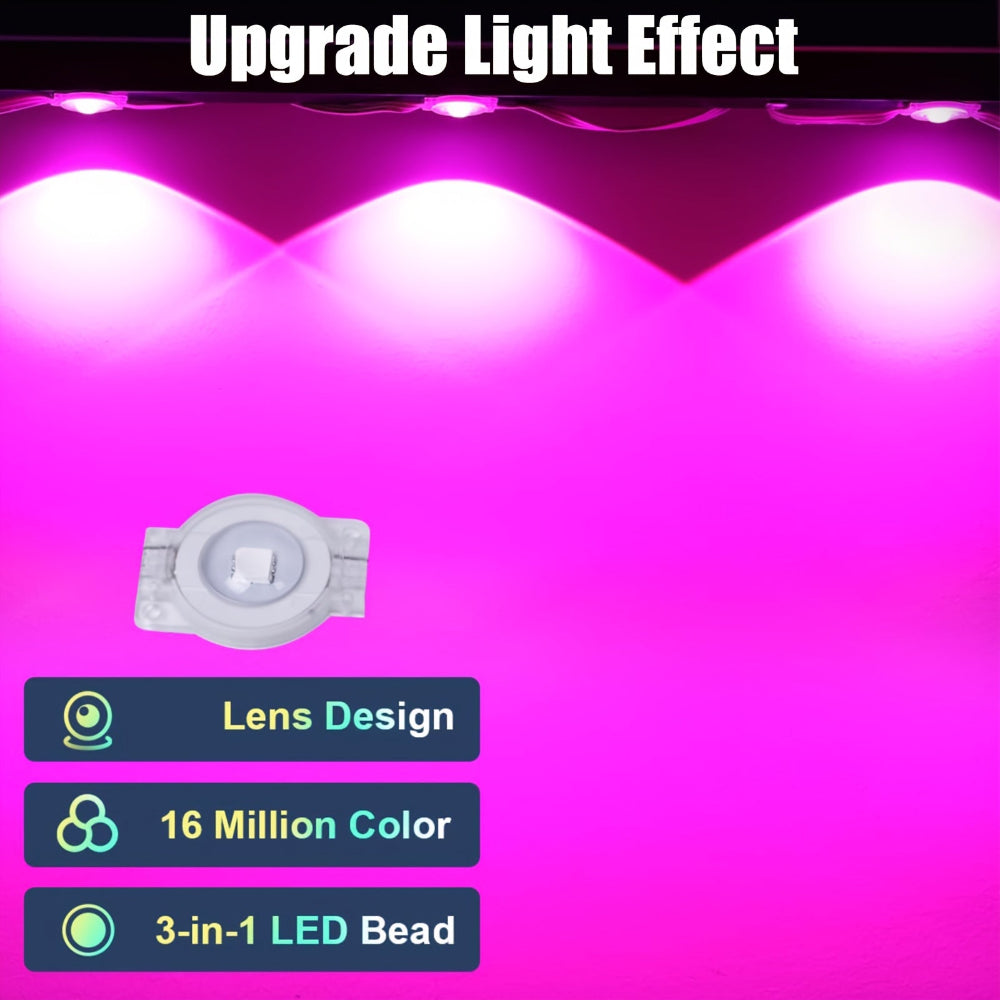 Permanent Christmas Lights RGB Waterproof Outdoor LED Eaves Lighting