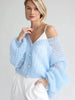 Sheer Cardigan - Luxurious Oversized Style for Effortless Elegance
