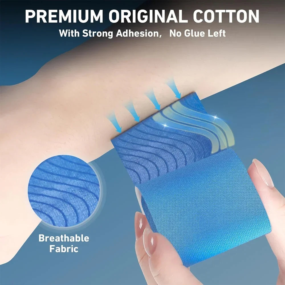 MoveFree™ - Pre-Cut Kinesiology Tape | Instant Joint Support That Lasts (6+4 FREE)