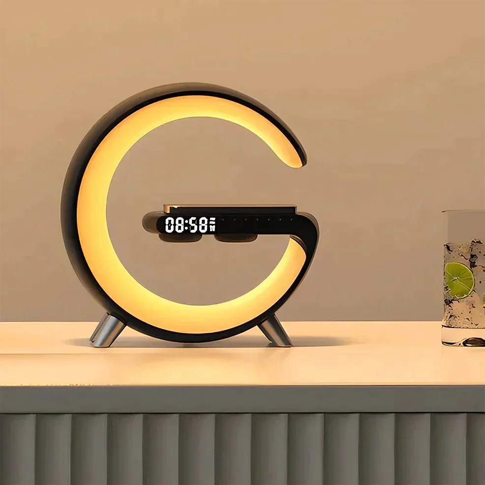G-Shape™ - Alarm Clock, Mood Light, Speaker & Wireless Charger