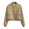 Variant image for Maven Black Bomber Jacket for Women - Effortless Style & Versatile Fit-13