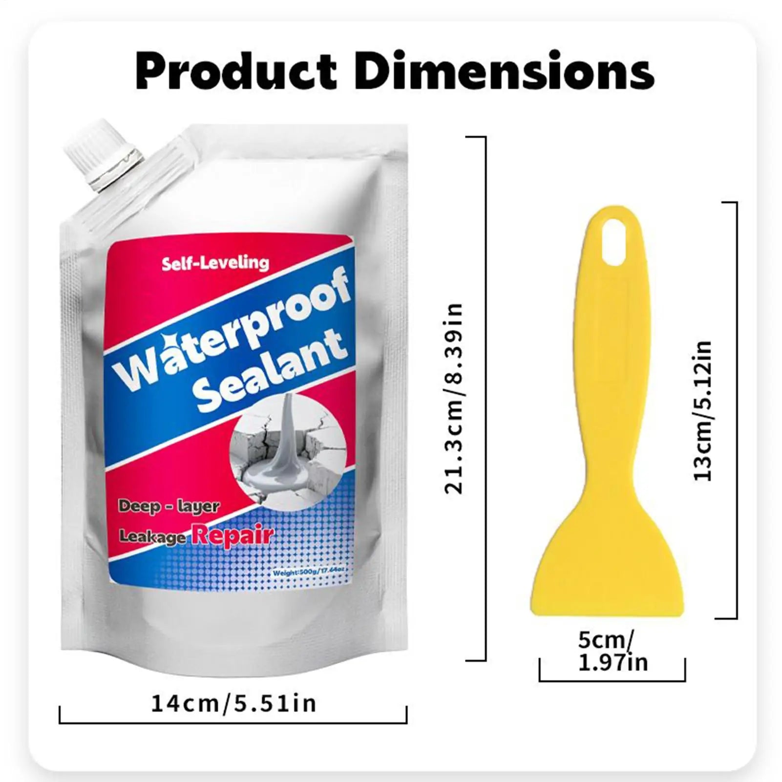 CrackShield™ – Self-Leveling Waterproof Sealant | Stop Cracks From Getting Worse