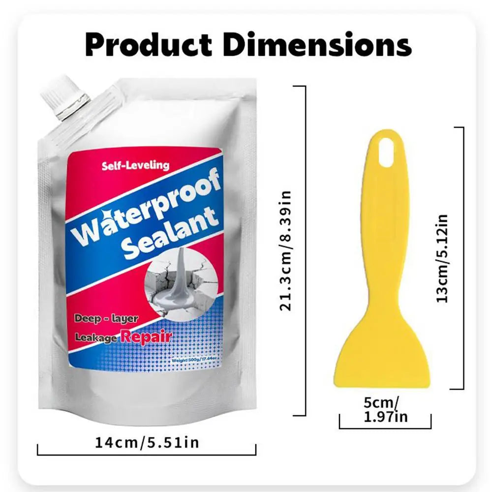 CrackShield™ – Self-Leveling Waterproof Sealant | Stop Cracks From Getting Worse