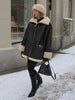 Oversized Shearling Jacket - Ultimate Warmth & Stylish Comfort