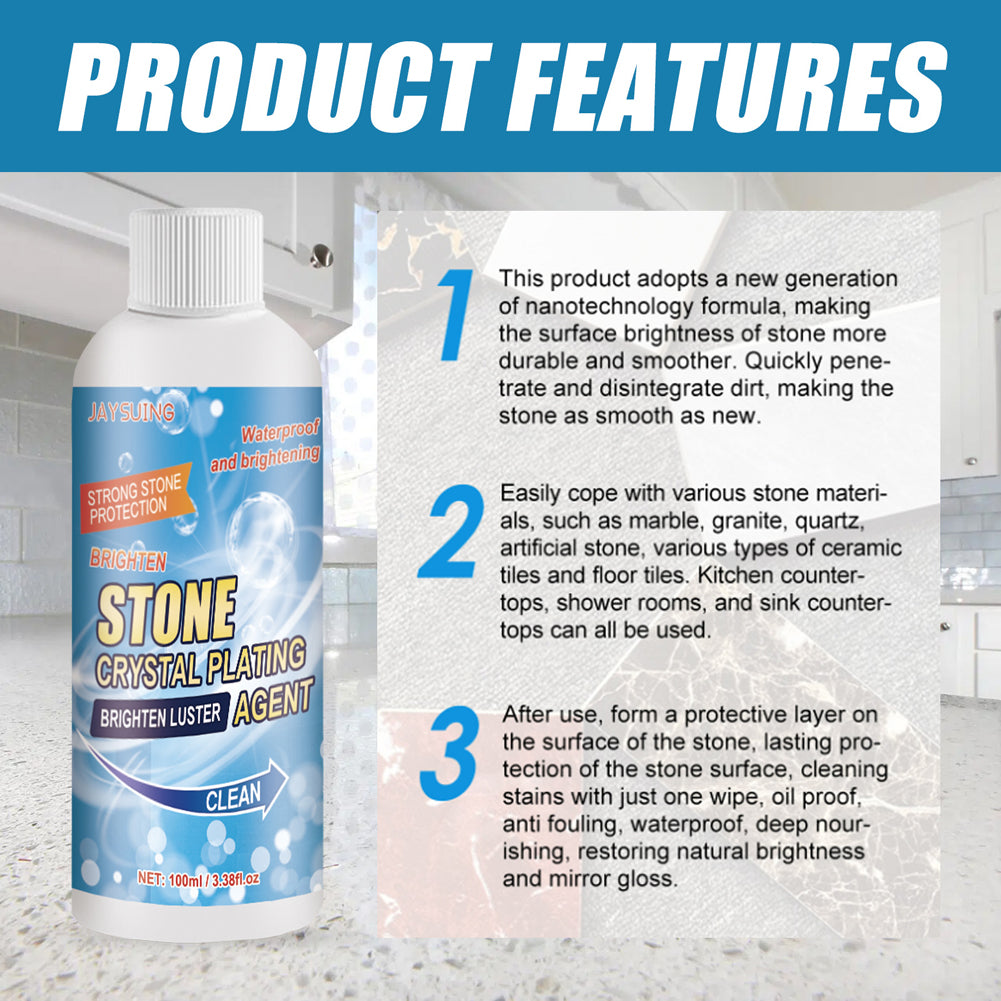 CrystalGleam™ - Restore Your Stone Surfaces to Showroom Perfection
