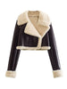 Mabel Shearling Jacket - Luxurious Comfort & Vintage-Inspired Style