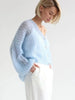 Sheer Cardigan - Luxurious Oversized Style for Effortless Elegance
