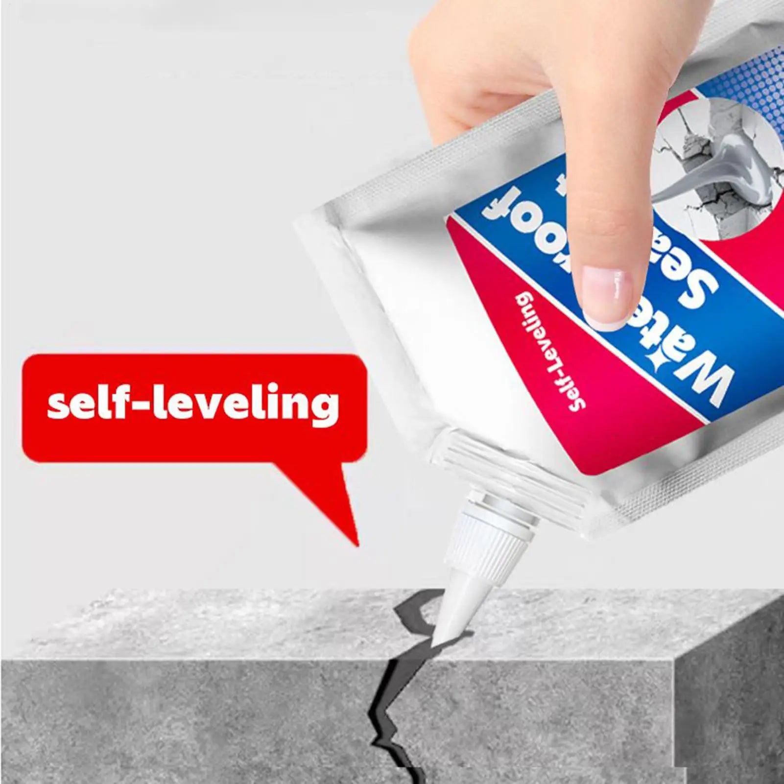 CrackShield™ – Self-Leveling Waterproof Sealant | Stop Cracks From Getting Worse