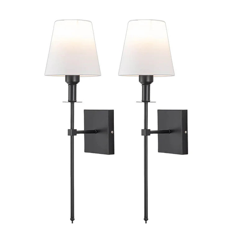 Scontra | Classic (2-Pack) Wired Wall Lamps for Elegant Interiors