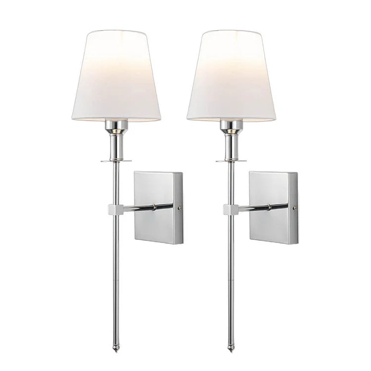 Scontra | Classic (2-Pack) Wired Wall Lamps for Elegant Interiors