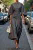 Suzie | Spring dress with wide sleeves