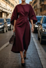 Suzie | Spring dress with wide sleeves