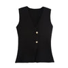 Variant image for Diana Tricot Knit Vest - Elegant Sweater Vest for Women, Versatile Style-10