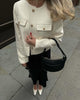 Vintage Cropped Jacket - Effortless Style & Timeless Elegance