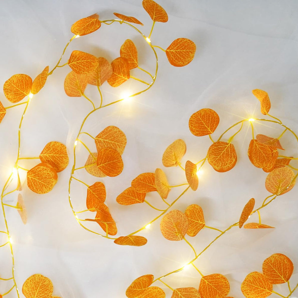 Christmas Decorations Indoor LED Vine Garland Ivy String Lights Decor