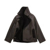Vintage Oversized Leather Jacket - Luxurious Shearling & Timeless Style