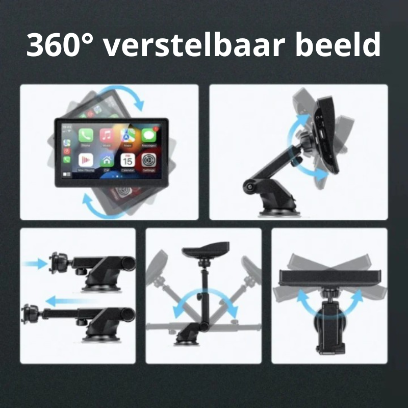 CarPlay - Compatible with Android & iOS!