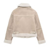 Shearling Jacket - Luxurious Suede for Timeless Style and Warmth