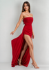 Zara Radiance Split Dress - Elegant Womens Dress for Weddings & Events