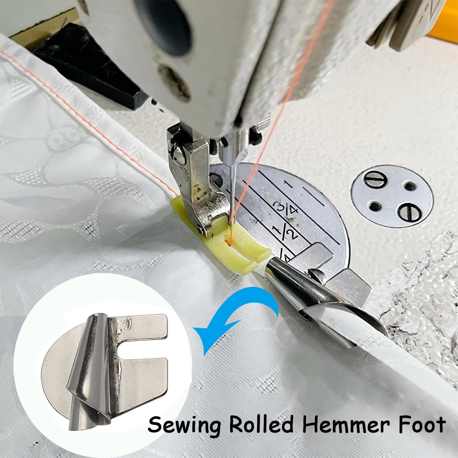 SewPro Elite™ - Precision Rolled Hemmer Foot Set for Flawless Professional Edges (+ FREE Mystery bonus)