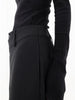 Asymmetrical wide pants