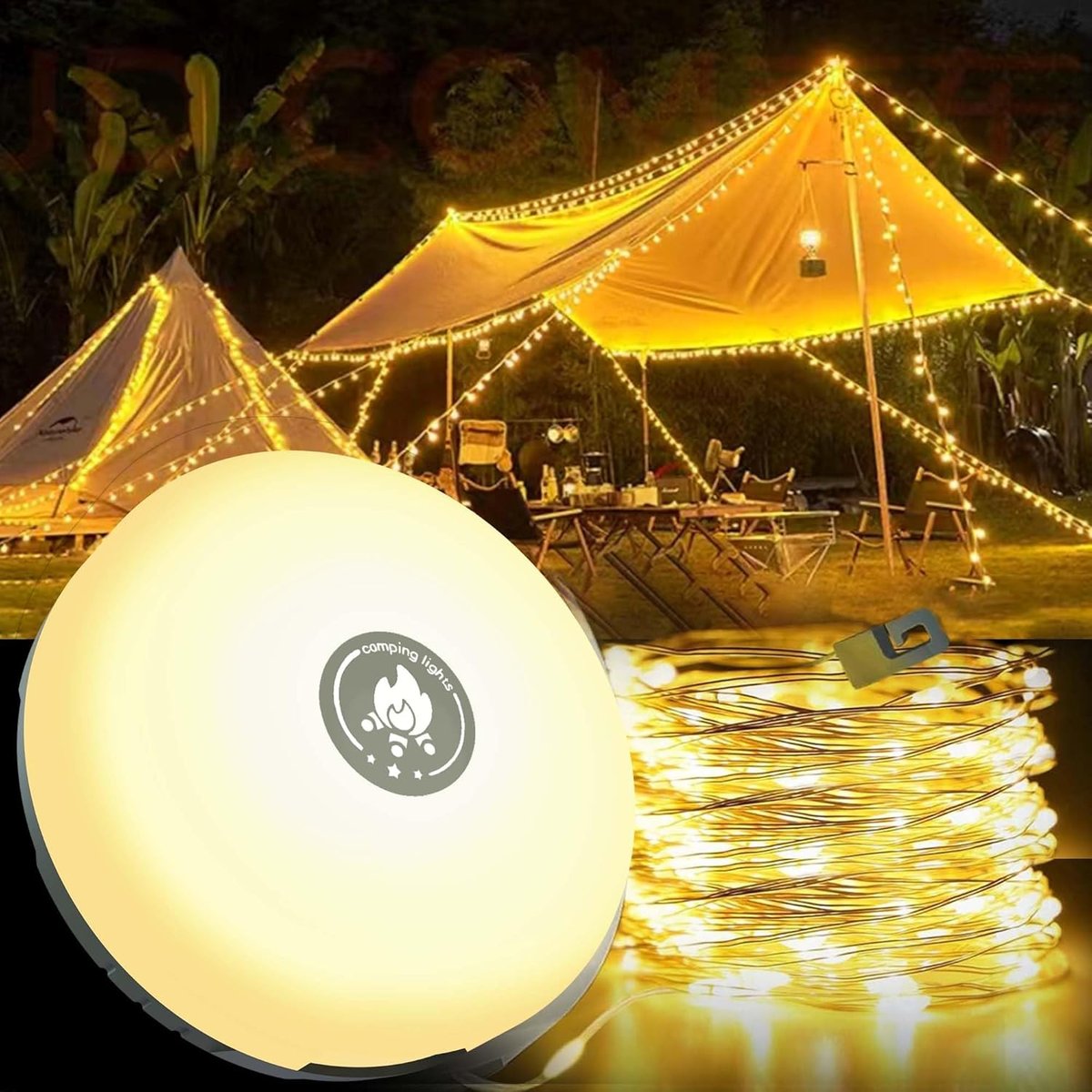 CampGlow™ - 4-in-1 Camping Lantern With Power Bank That Lights Up Any Adventure (+ FREE Mystery bonus)