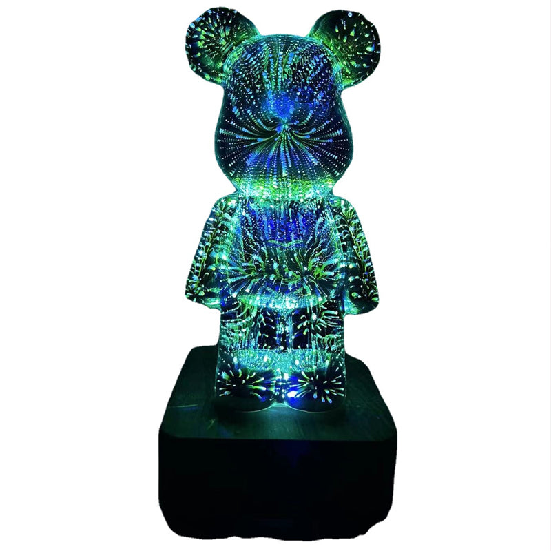 GlowBear™ - 3D Firework Night Lamp